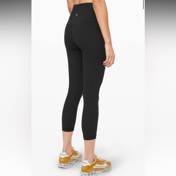 Lululemon Align leggings high rise Cropped 23" Black - Picture 1 of 7